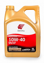 IDEMITSU Масло моторное полусинтетическое SN/CF 10W40 S-S 4л